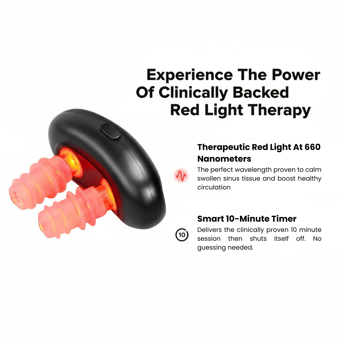 Sinulux - Red Light Therapy Device