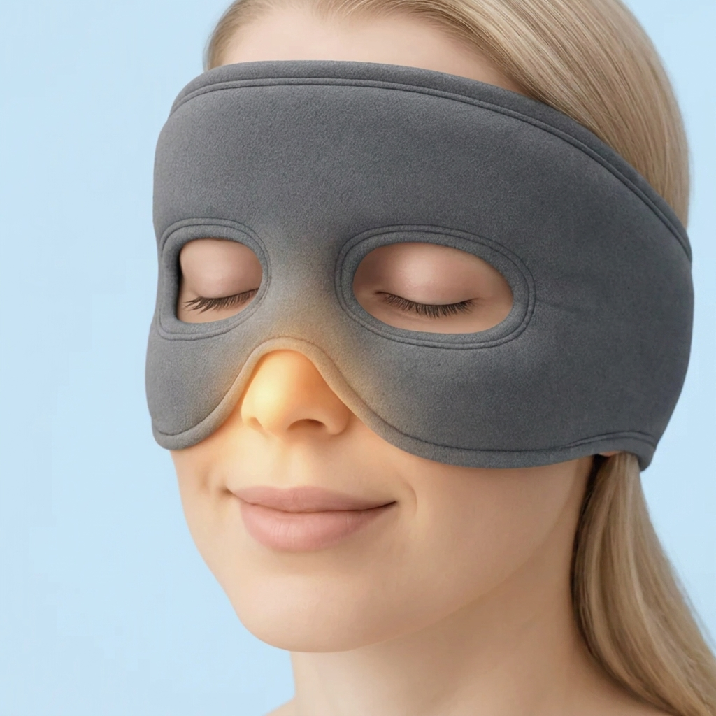 ThermoRelief heated sinus relief mask